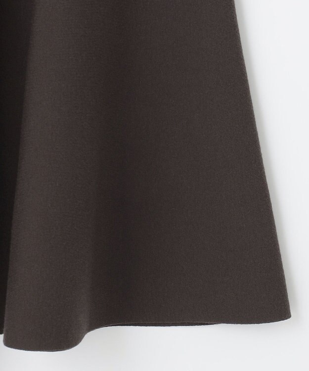 自由区 【洗える/セット着用可】レーヨンストレッチ マーメイドシルエット スカート ダークブラウン系