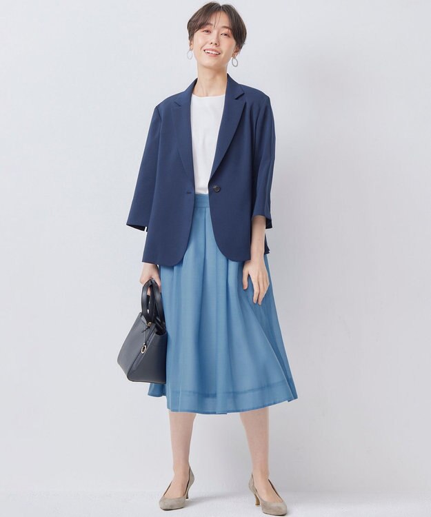 組曲 オシャクロス テーラードジャケット ネイビー系