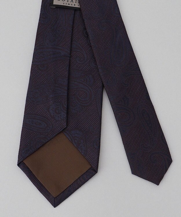 GOTAIRIKU Fermo Fossati_ペイズリー ダークブラウン系4