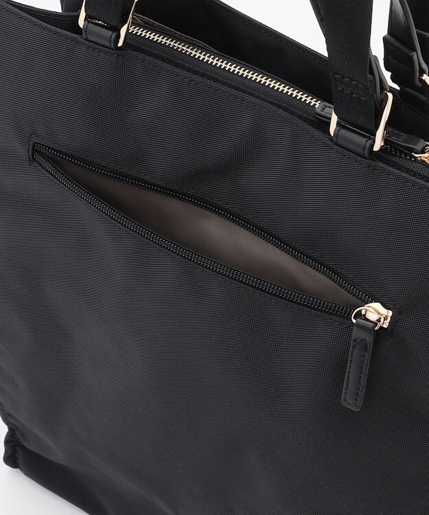 LA BAGAGERIE 縦長スクエアトート ブラック