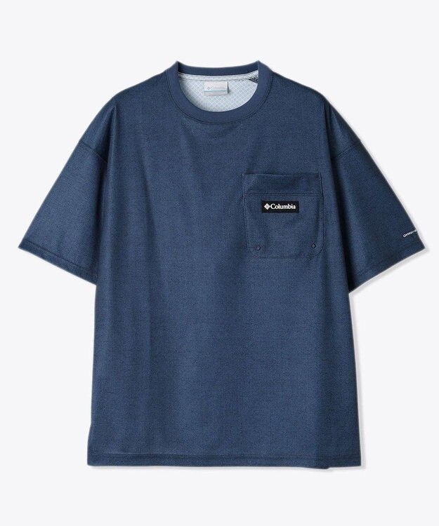 Columbia Columbia/ ポーラーパイオニアパターンドショートスリーブ /コロンビア Collegiate Navy Denim