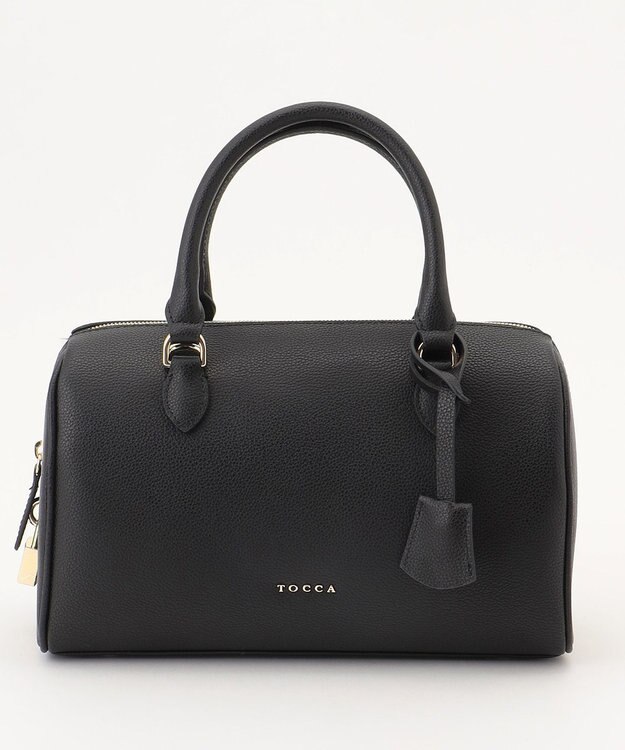 TOCCA T-ECLAIR LEATHERBAG ボストンバッグ ブラック系