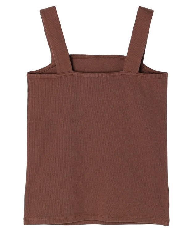 AMERICAN HOLIC 抗菌防臭テレコベアタンクトップ Brown