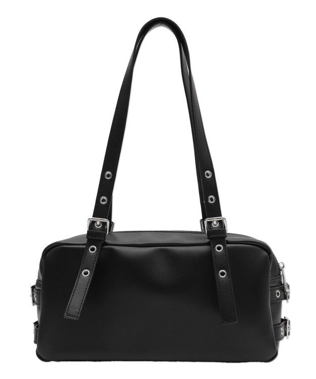 WEGO サイドベルトボストンバッグ ブラック