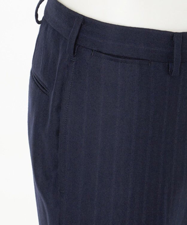 J.PRESS MEN 【CUBA BEACH GENTRY】サキソニーストライプ スーツ ネイビー系2