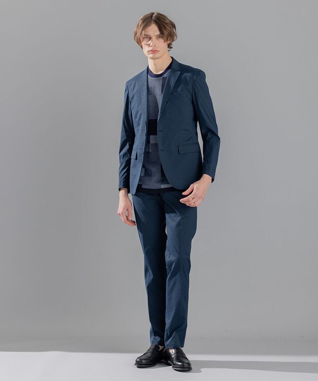 JOSEPH HOMME スーパーストレッチウェザー　ジャケット ネイビー系