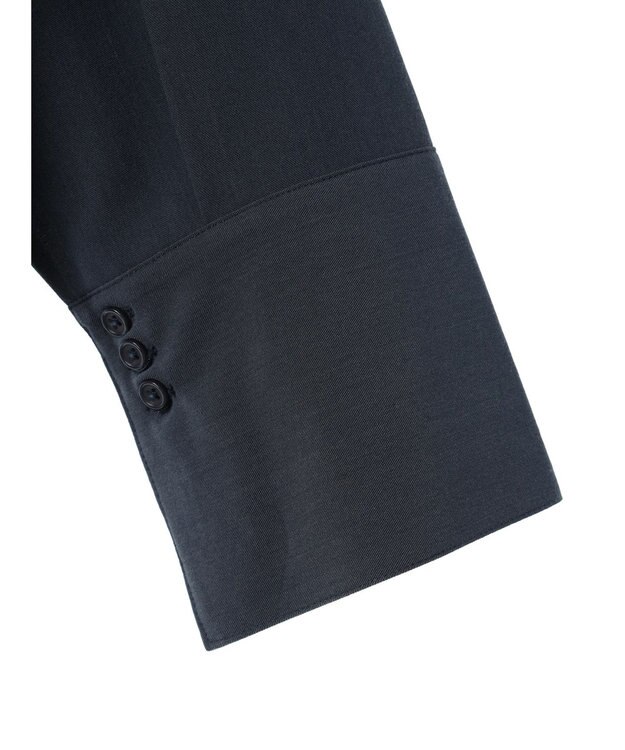 Green Parks armonia．プリーツシャツワンピース Gray