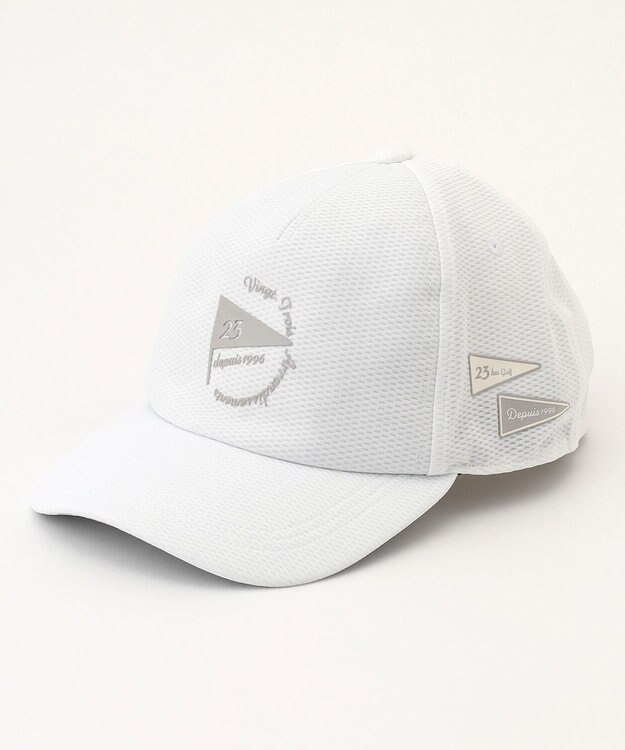 23区GOLF 【UNISEX】夏のラウンドを快適に！クーリングキャップ ホワイト系