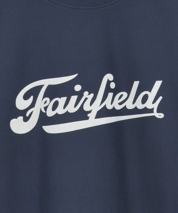 AMERICAN HOLIC Fairfield フロッキースウェットプルオーバー Navy