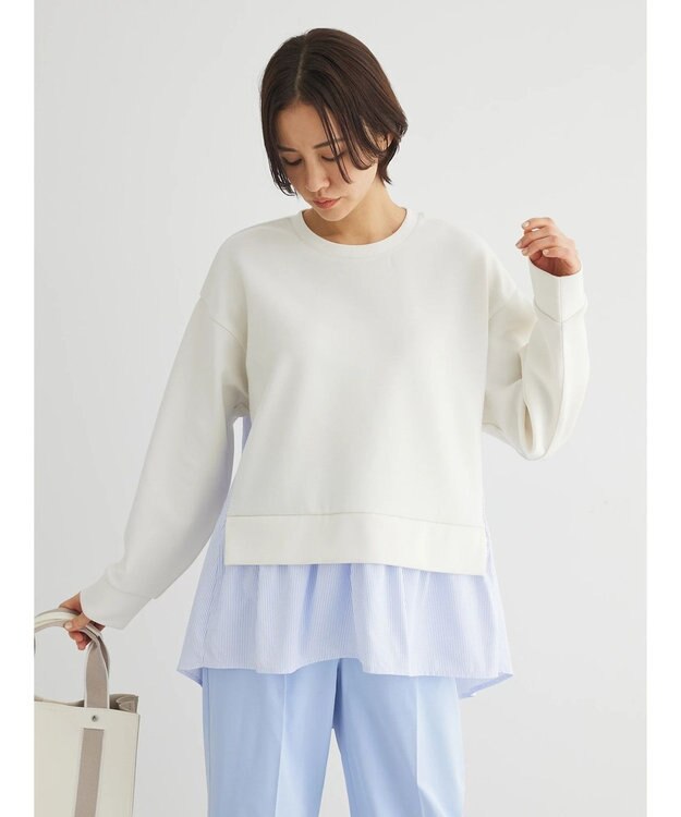 Green Parks ダンボールドッキングプルオーバー Light Beige