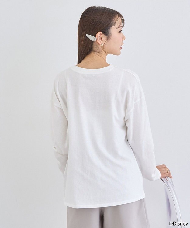 earth music&ecology シンデレラ／プリントロンＴＥＥ White