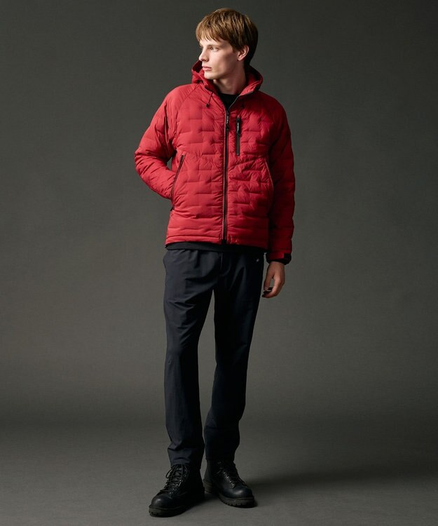 JOSEPH ABBOUD MOUNTAIN 【2WAYストレッチ/5ポケット】ハイパワー2WAYストレッチ パンツ ブラック系