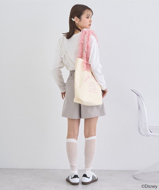 earth music&ecology シンデレラ／プリントロンＴＥＥ White