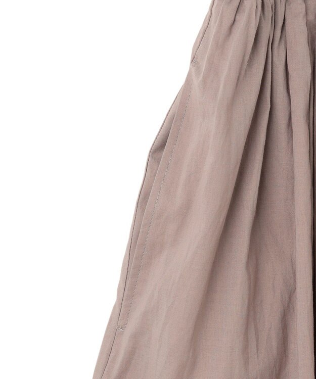 J.PRESS YORK STREET 【WOMEN】コットンボイルスカート ライトグレー系