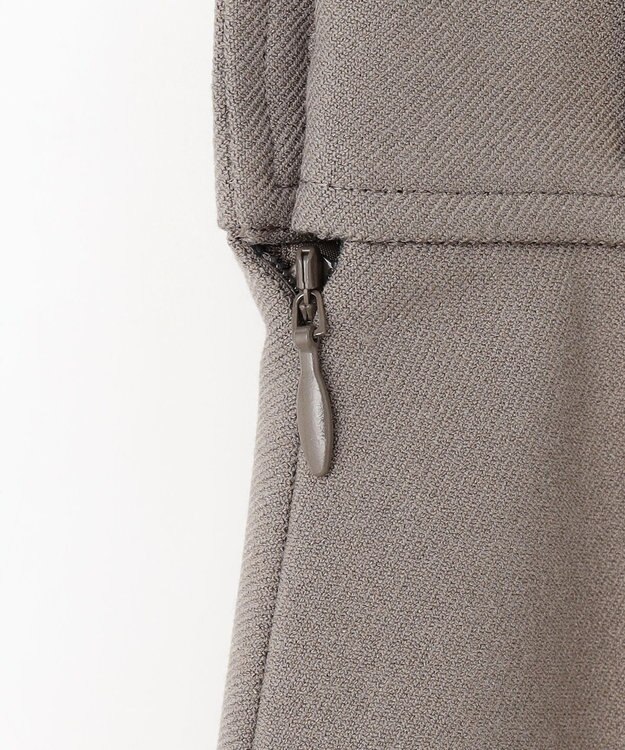 ANY SIS L ビューティサーモ2WAYストレッチ フレアスカート グレージュ