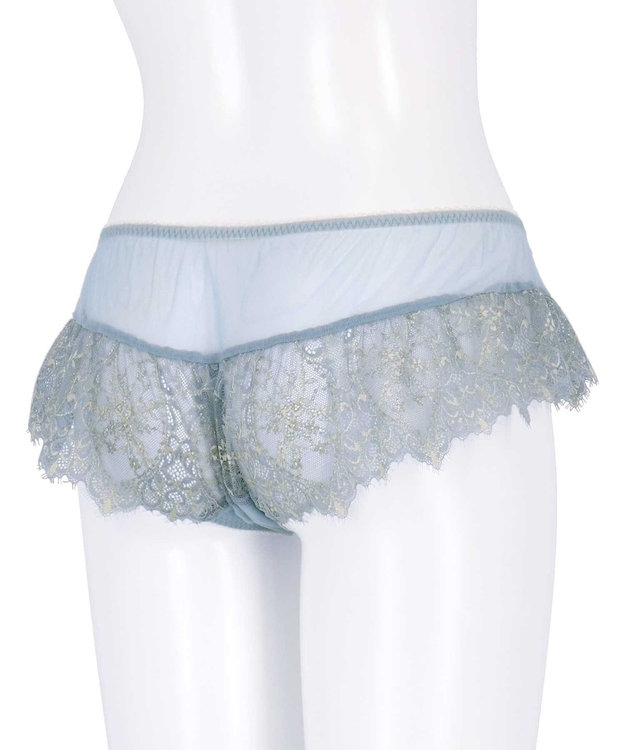 AMPHI ショーツ 【Glama-Rich グラマリッチ ボリュームUPタイプ】 BYJ306とペア PYJ206 アンフィ／ワコール サックス