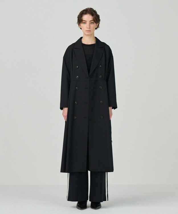 GRACE CONTINENTAL オーバーテーラーコート ブラック