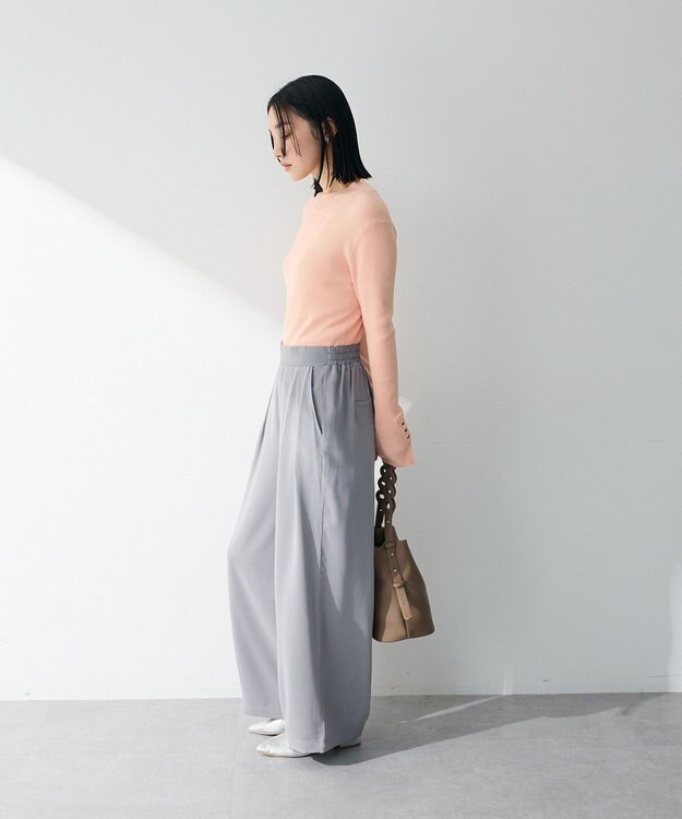 Green Parks シーンレスワイドパンツ Gray