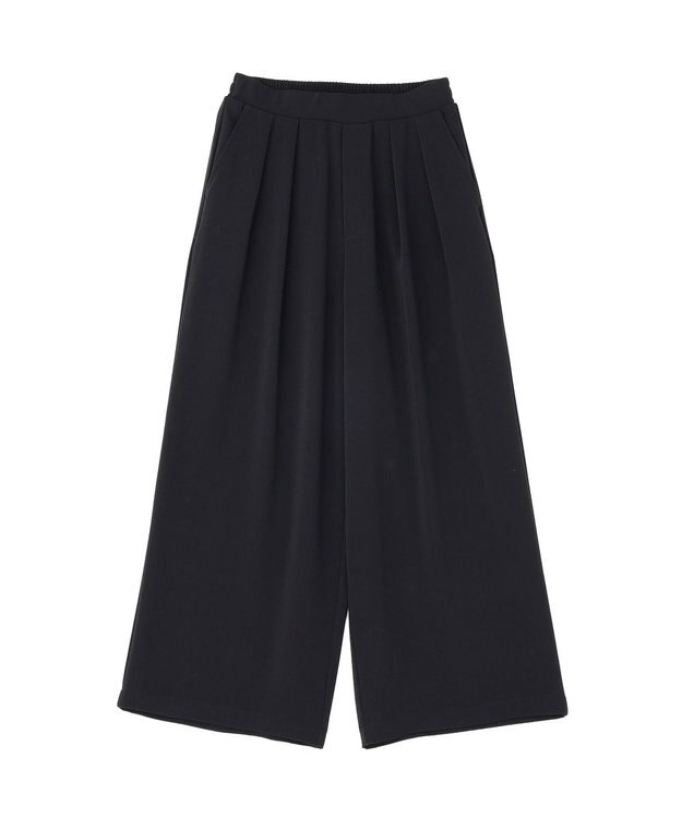 Green Parks シーンレスワイドパンツ Black