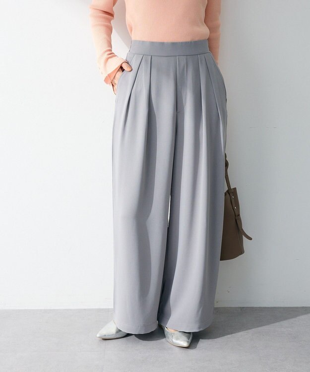 Green Parks シーンレスワイドパンツ Gray