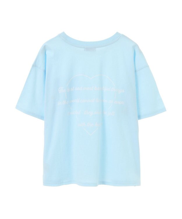 earth music&ecology ポケット刺繍Ｔシャツ Sax