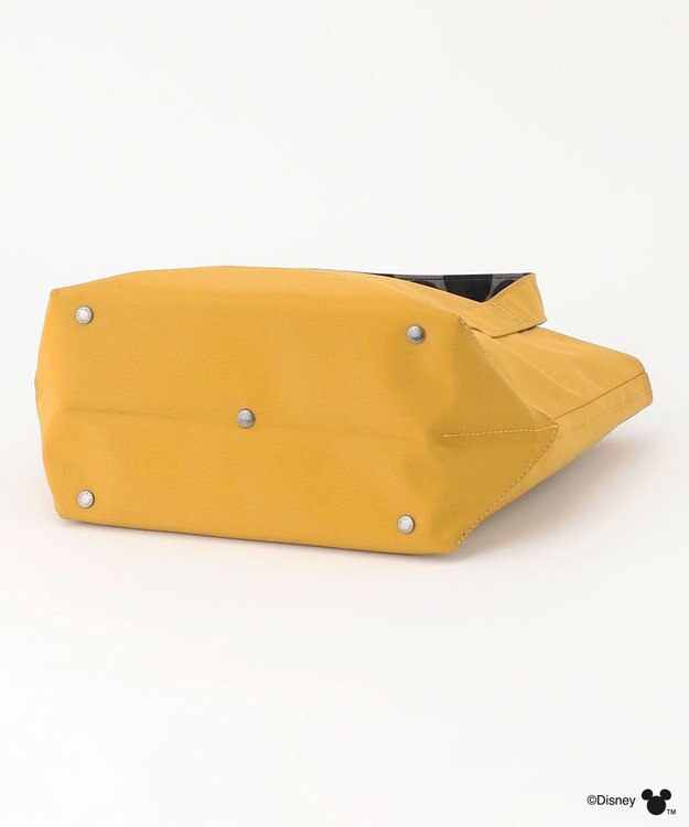 Y'SACCS 【Disney Collection】シルエットプリントトートバッグ　Sサイズ マスタード