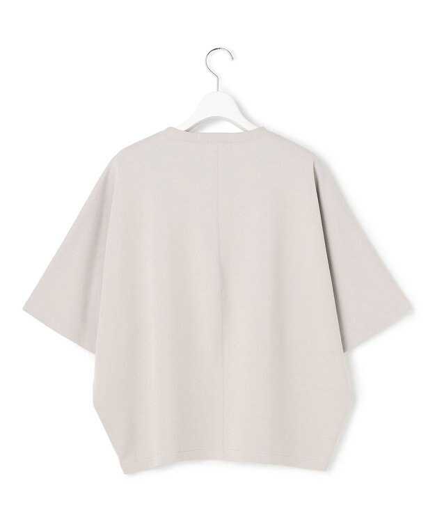 23区 【SLOW/一部店舗限定】ライトダンボール ドルマンスリーブ カットソー ライトグレー