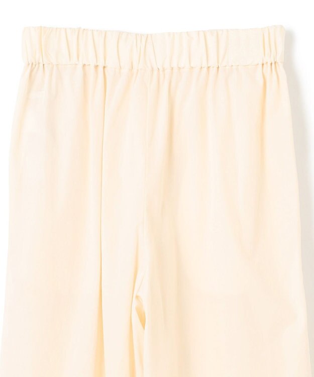BEIGE， 【洗える・CLUEL 5月号掲載】MALLOW / コットンイージーワイドパンツ Meringue