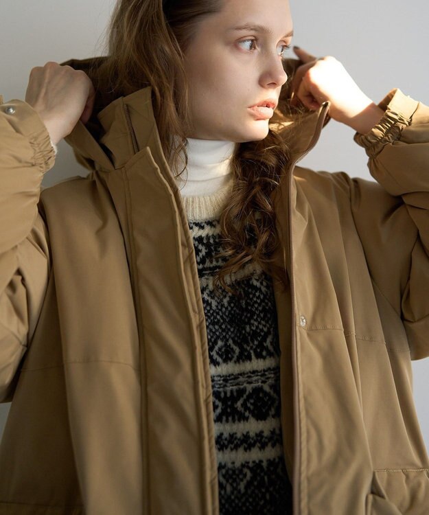 AMERICAN HOLIC 撥水加工ダウンコート Beige