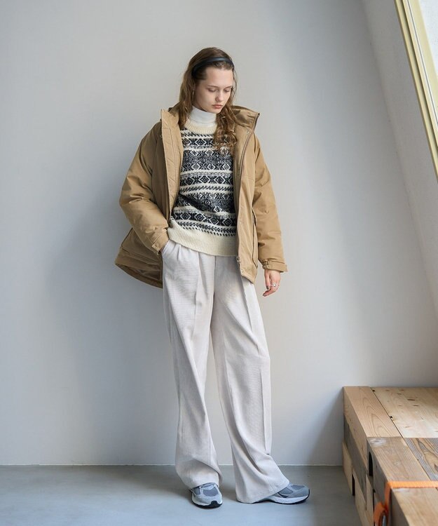 AMERICAN HOLIC 撥水加工ダウンコート Beige