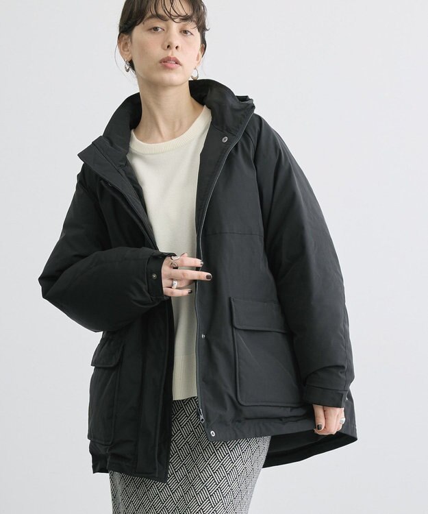 AMERICAN HOLIC 撥水加工ダウンコート Black