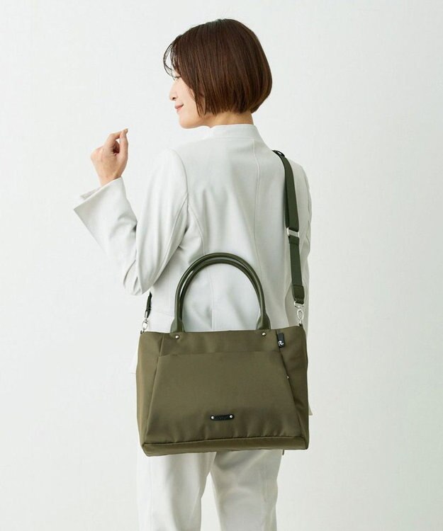 ROOTOTE 1067【撥水加工】LT.アーキャトルW.アンサンブル-A 04：カーキ