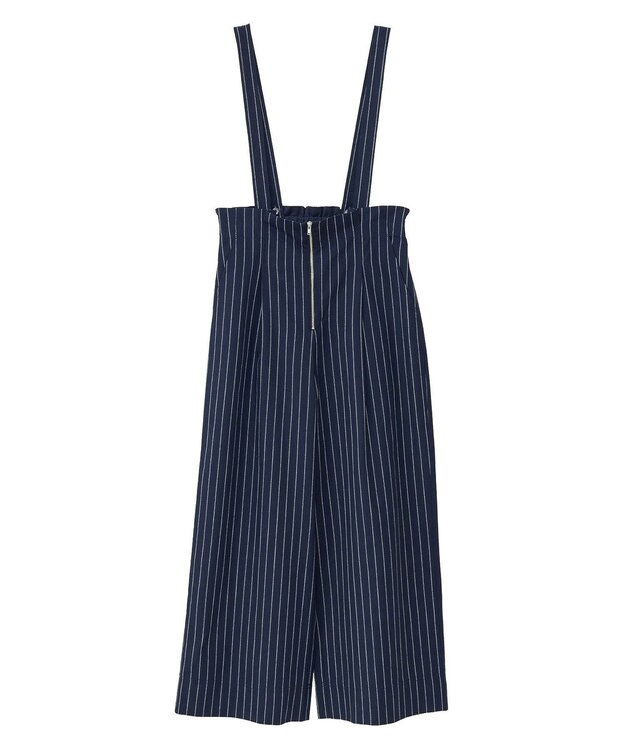 Green Parks 綿麻混２ＷＡＹ　サス付きＺＩＰパンツ Gray Mixture