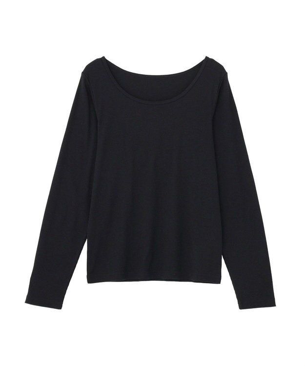 Green Parks バレエネックリブインナー Black