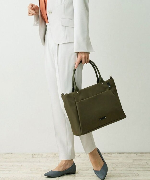 ROOTOTE 1067【撥水加工】LT.アーキャトルW.アンサンブル-A 04：カーキ