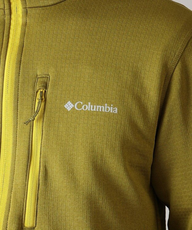 Columbia Columbia/ エッセンシャルハイクグリッドフリースフルジップ /コロンビア Mossy Green Antique Moss