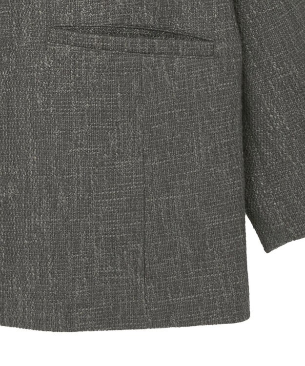 CRAFT STANDARD BOUTIQUE ツイードジャケット Dark Brown