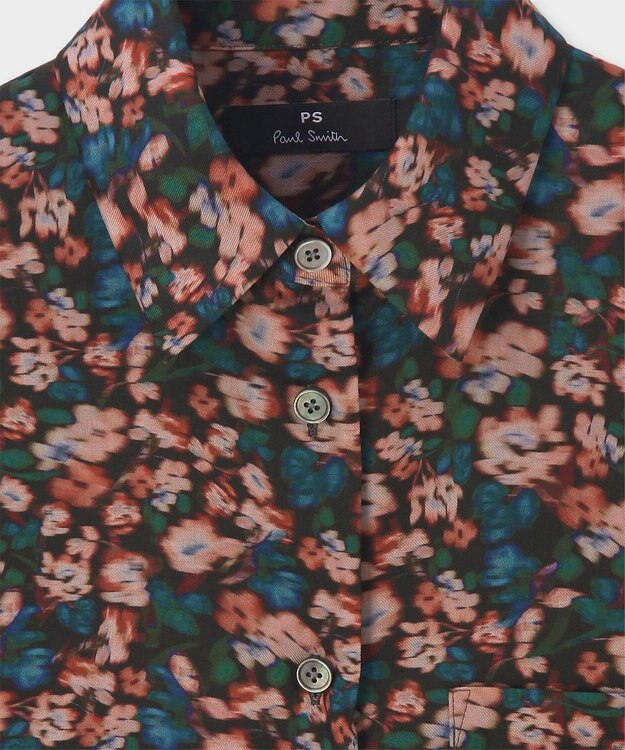 Paul Smith Tea Floral プリント シャツ コーラル