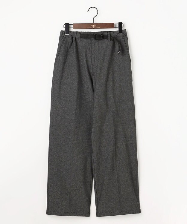JOSEPH ABBOUD MOUNTAIN 【ストレッチ/5ポケット/ECO撥水/ソフト】ハイパワーシャンブレーピケストレッチ パンツ グレー系