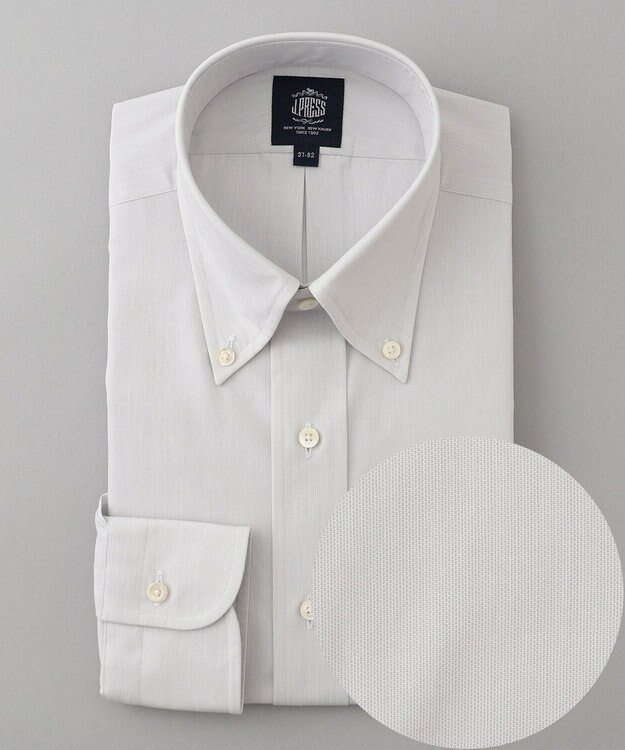 J.PRESS MEN 【PREMIUM PLEATS / 形態安定】エンドオンエンド シャツ / B.D.
