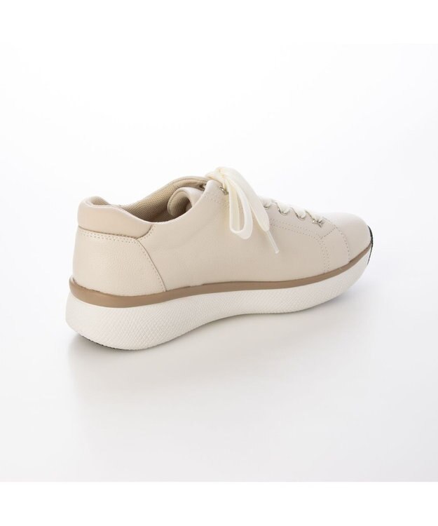 MODE ET JACOMO <MODE ET JACOMO>【軽量】レースアップ厚底スニーカー アイボリー