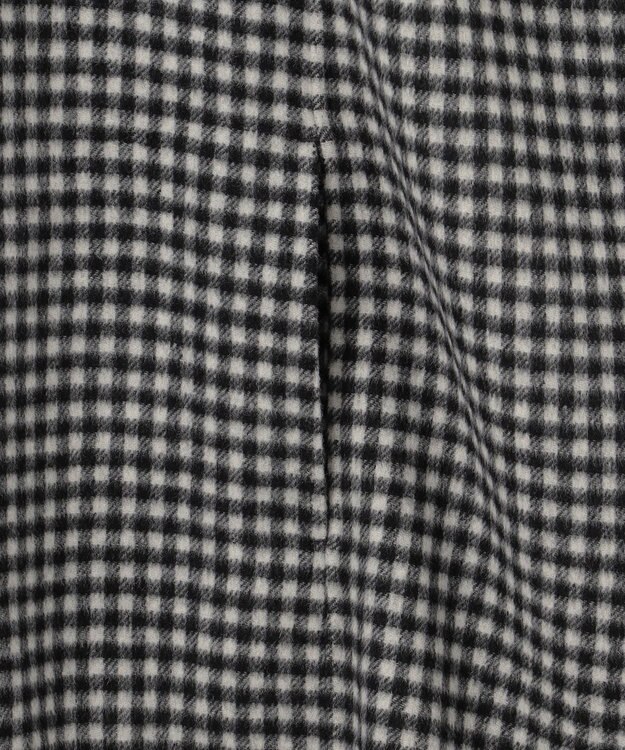 ICB WoolRever ポンチョコート チェック系