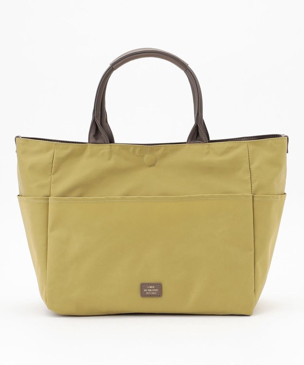 J.PRESS LADIES 【リバーシブル】ナイロン トート ブラウン系