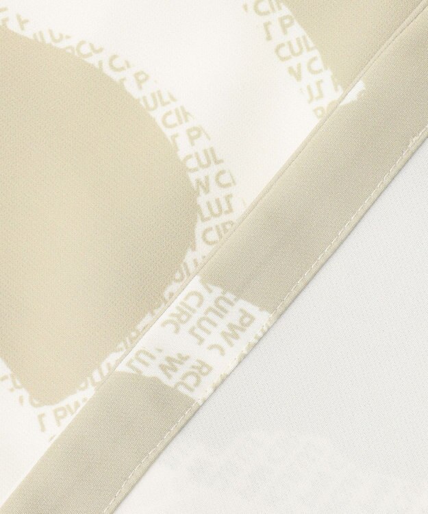 PW CIRCULUS 【WOMEN】プリント ウエスト2WAY アノラック ゴルフウェア レディース ベージュ系5