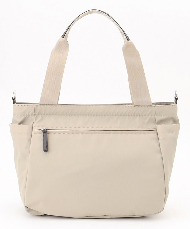 Y'SACCS ダブルタブ　トラベル2WAYトートバッグ ライトベージュ