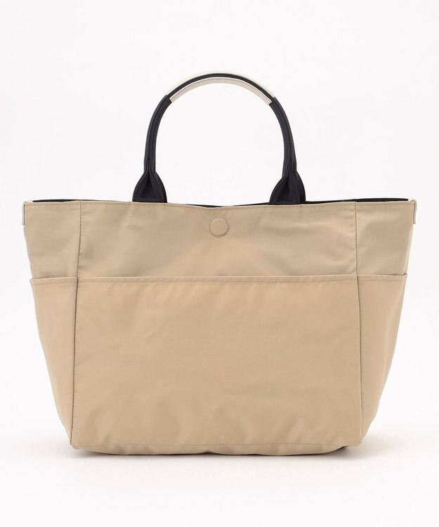 J.PRESS LADIES 【リバーシブル】ナイロン トート ネイビー系