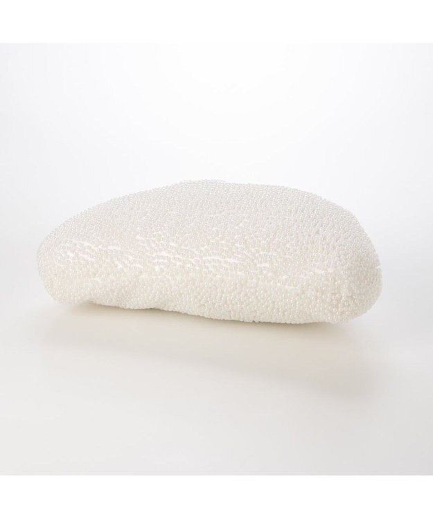 UNBILLION カシュカシュ cachecache / パール調ビーズ口金バッグ ホワイト