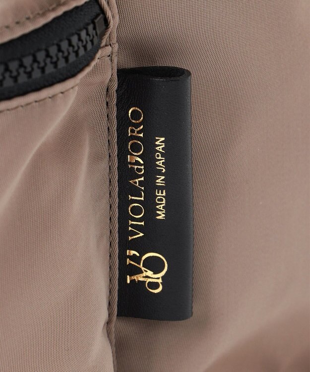 23区 VIOLAdORO GINO ナイロン2way バッグ ベージュ系