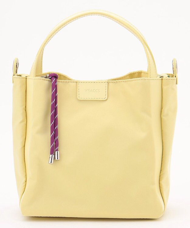 Y'SACCS 【大人のおしゃれ手帖10月号掲載】市川実和子×Y'SACCS　ナイロンすっきりミニマムトート イエロー系その他