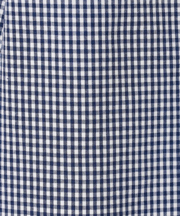 JOSEPH ABBOUD 【柔らかな肌触り/暖かい】ファインブラッシュド ネル チェック シャツ サックスブルー系6